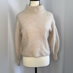 H&M‎ Mohair Wool Blend Mock Neck Sweater Size Small